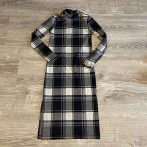 Forever 21 Plaid Midi Dress